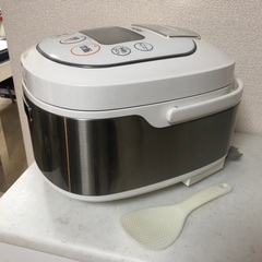 2018年製 ハイアール マイコンジャー炊飯器「JJ-M55D」5.5合炊きの画像
