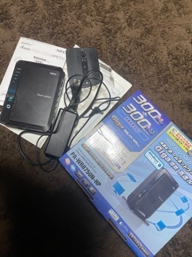 Wifiルーター　NEC PA-WR8750N-HP
