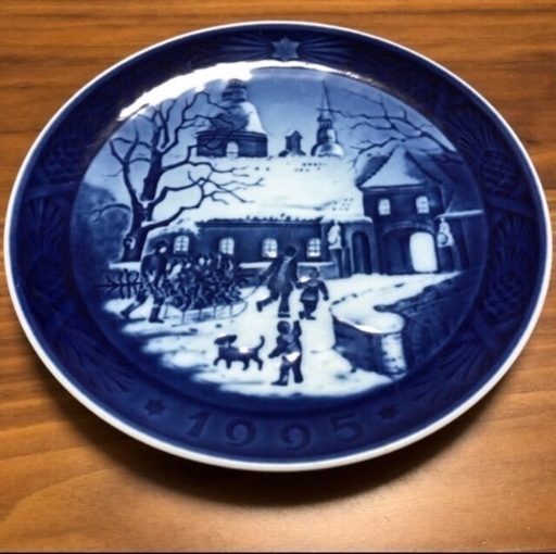 【美品】１９９５年 ロイヤルコペンハーゲン イヤープレート