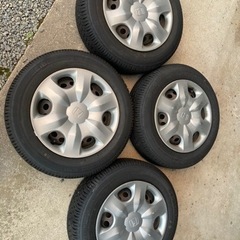 【ホンダフィットなど】175/65R14 サマータイヤ　純正ホイ...