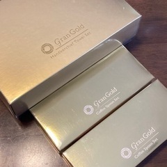 【箱のみ・新品】グランゴールド　コーヒースプーン、タオルセット
