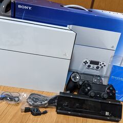 PS4 本体 PlayStation4 グレイシャー・ホワイト ...
