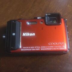 デジカメ対衝撃防水防塵Nikon COOLPIX AW130 ORANGE