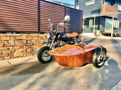 ゴリラ Z50J 調子良好 サイドカー付き