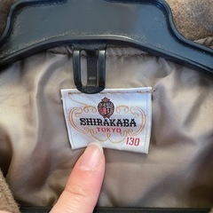 シラカバ東京の子供用コート（130）の画像