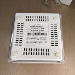 【値下げしました】Wi-Fi 無線ルーター au HOME SPOT CUBE2　中古品の画像