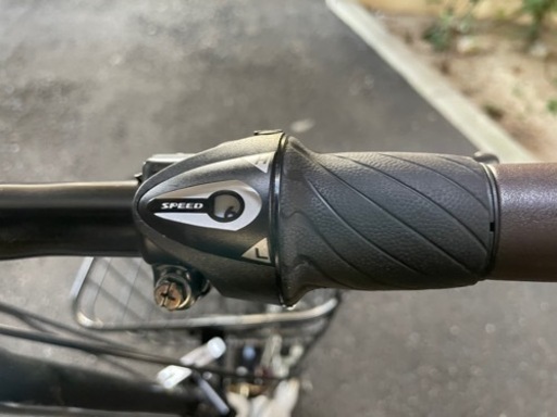 折り畳み自転車　ホワイト