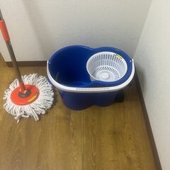 回転モップ バケツ付き 