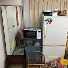 冷蔵庫 今週取りに来れる人