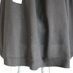 【ビームス】パフスリーブ・ブラックワンピース　サイズ36の画像