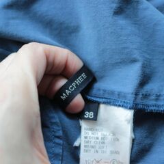 【トゥモローランド(マカフィー)】ひざ丈ワンピース　ジェイブルー　サイズ38の画像