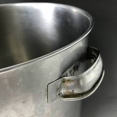 ⭕⭕⭕ KI5/63　クローバー 寸胴鍋 28cm 容量約16 手付 ※蓋無し ステンレス 18-8 調理器具 厨房機器 業務用 トレードマーク TRADE MARK 大型⭕⭕⭕の画像