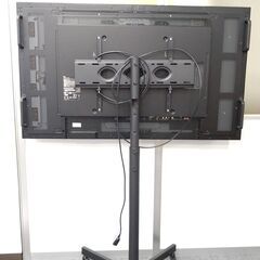 NEC　55インチ液晶モニター　スタンド・リモコン付き　デジタルサイネージやプレゼン用にの画像