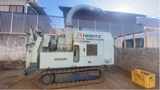 自走式チッパー、クローラー破砕機、粉砕機シュレッダー裁断機