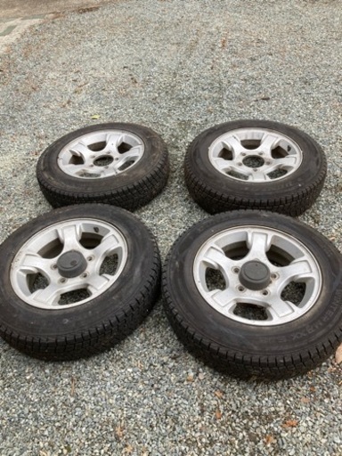 ジムニー用スタッドレスアルミセット