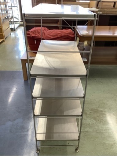【無印良品】 ステンレスユニットシェルフ 【トレファク町田店】