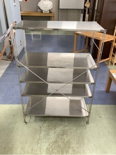 【無印良品】 ステンレスユニットシェルフ 【トレファク町田店】