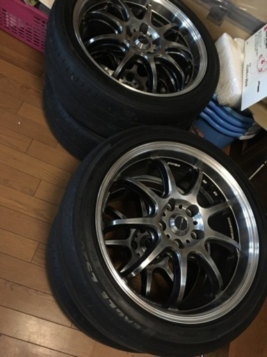 ワーク　D9R ワークエモーション　18インチ　7.5J ＋47 PCD114.3 5H