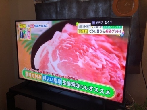 【美品】 アイリスオーヤマ　55V型　4K対応テレビ　