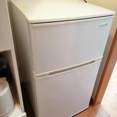 【譲ります】2ドア冷蔵庫 90L  2015年製