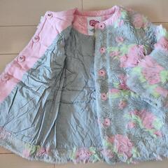 もこもこ冬用子ども服の画像