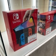 新品 未使用Nintendo Switch(有機ELモデル)  ネオンカラー  2022/01/05