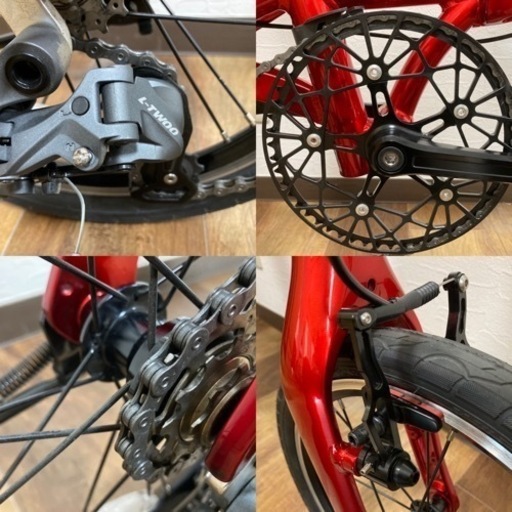超軽量折畳み RENAULT ルノー ULTRA LIGHT7 TRY163 MINIVELO ミニベロ
