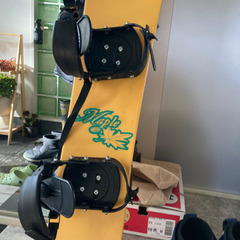 子供用　スノーボード　ブーツセットの画像