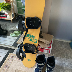 子供用　スノーボード　ブーツセットの画像