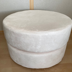 低反発クッション　極厚　アマレット　アイボリー　