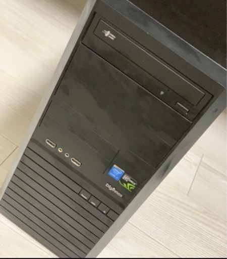 ゲーミングpcとL字デスクとゲーミングモニターとゲーミングチェアセット