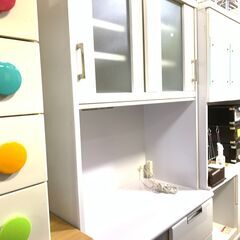 ▲キッチンボード　ホワイト