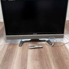 SHARP　AQUOS　37インチ型式 LC-37ES50　20009年製　シャープアクオス リモコン付き 液晶テレビの画像