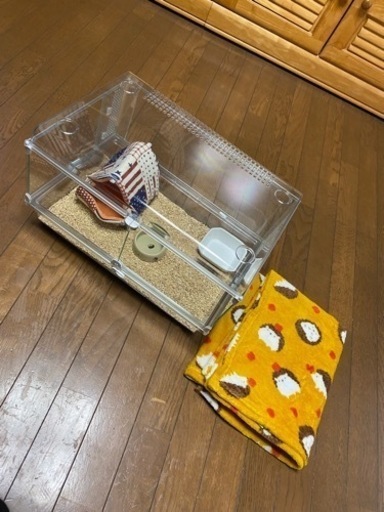 [ほぼ新品]小動物ケージ及び付属品