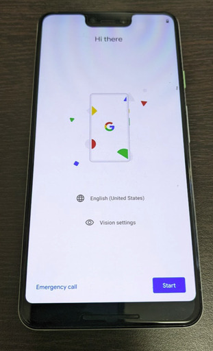Google PIXEL3 XL（128GB）