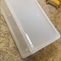 IKEA firra ふたつきケース。衣装ケースやゴミ箱にの画像