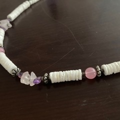 【他のアクセとのまとめ買い歓迎】貝殻風ネックレスの画像