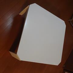 無料:白いこたつ差し上げます