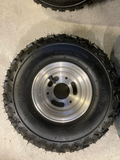 6インチ　ATV アルミホイール