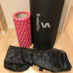 ヨガマット＆ストレッチローラーの画像