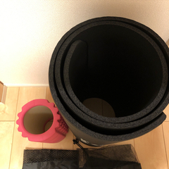 ヨガマット＆ストレッチローラーの画像