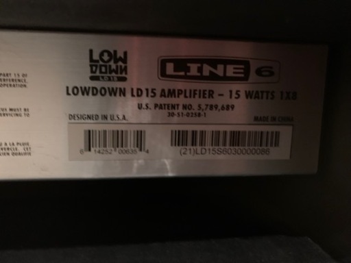 LINE6 ベースアンプ LowDown LD15