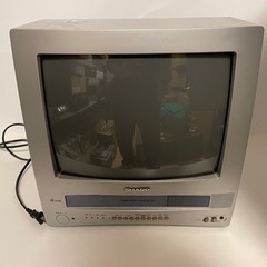 シャープ　テレビデオ　訳あり品