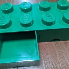 LEGO 収納　引き出し　ボックス　グリーン