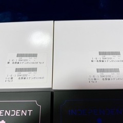 INDEPENDENT × 名探偵コナン オフィシャルコラボ　ウォッチ　工藤新一モデルNo.100 毛利蘭モデルNo.449の画像