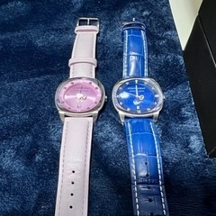 INDEPENDENT × 名探偵コナン オフィシャルコラボ　ウォッチ　工藤新一モデルNo.100 毛利蘭モデルNo.449の画像