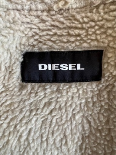DIESEL ボア付きデニムジャケット