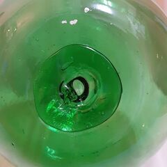 【500円に値下げしました！】大型ガラス玉　漁具の浮き玉の画像