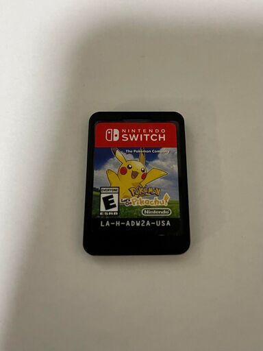 Nintendo Switch ゲーム (ポケットモンスター Let's Go! ピカチュウ)