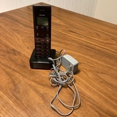 SHARPコードレス電話機